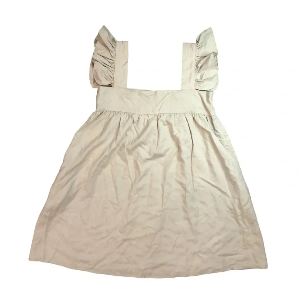 Few Moda O.P.T. One Pretty Time Aria Dress | Tan  | Size XS